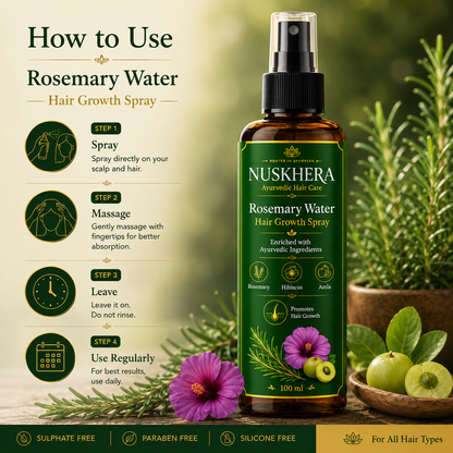 Nivkara Herbal Rosemary Hair Water Spray